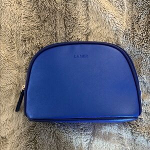 La Mer Blue MakeUp Bag New